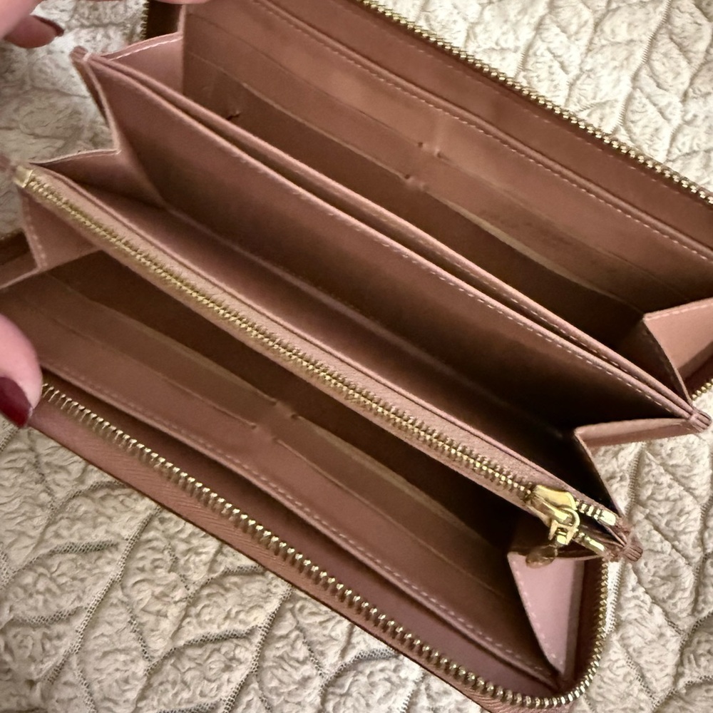 Louis Vuitton Vernis Zippy Wallet - tan Beige project piece - Picture 4 of 8